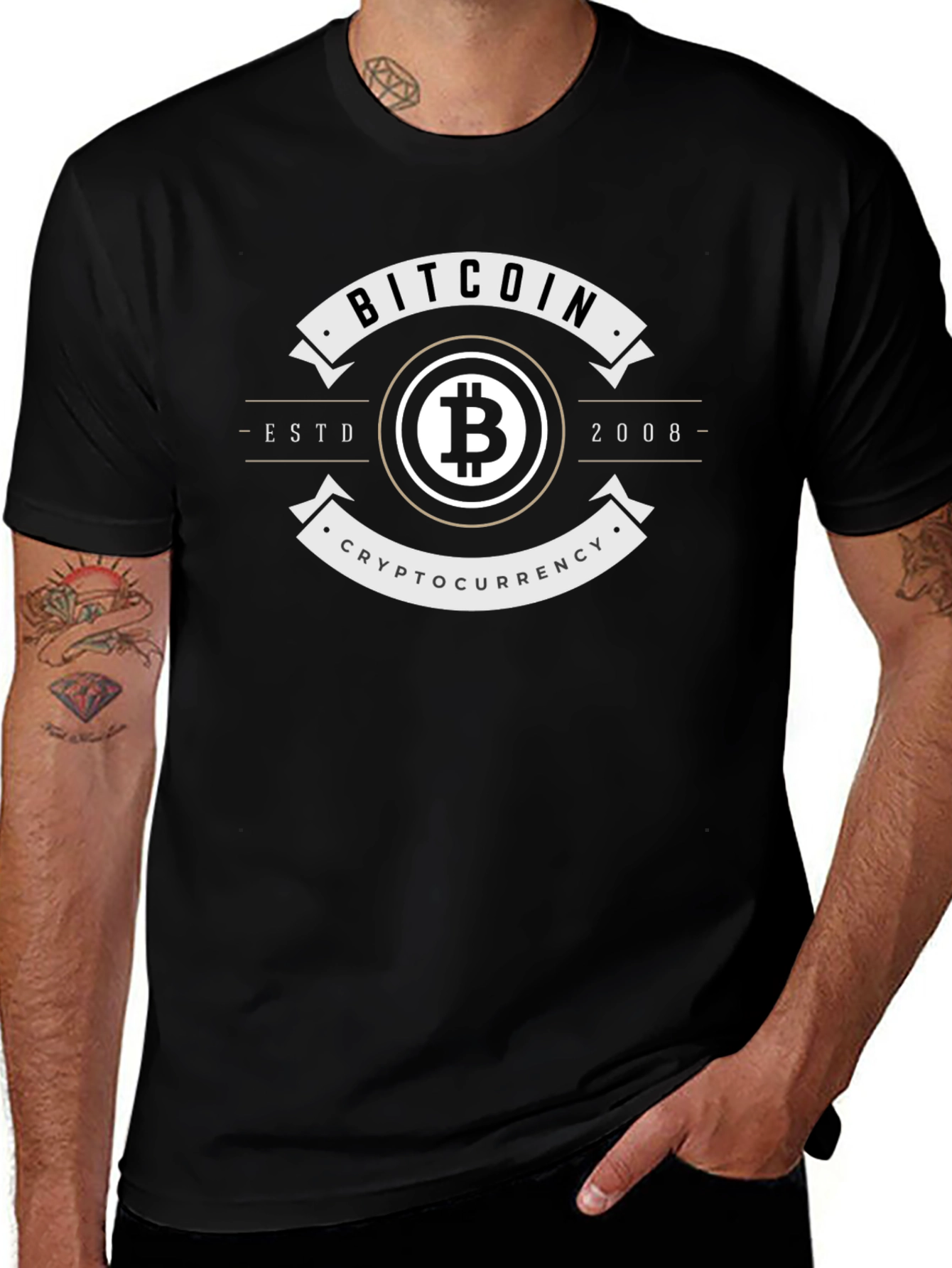 Camiseta Bitcoin - Estd. 2008 Crypto