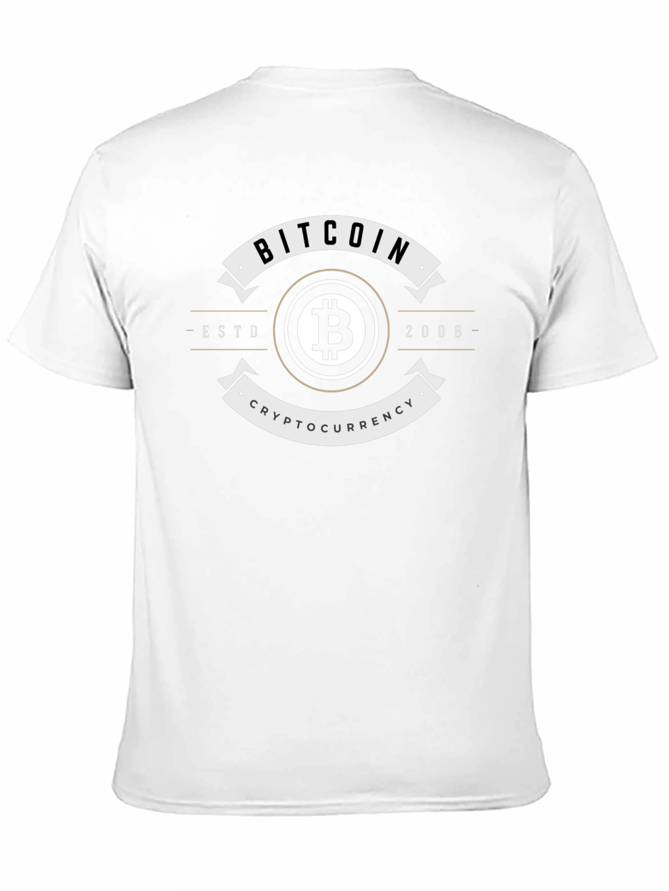 Camiseta Bitcoin - Estd. 2008 Crypto