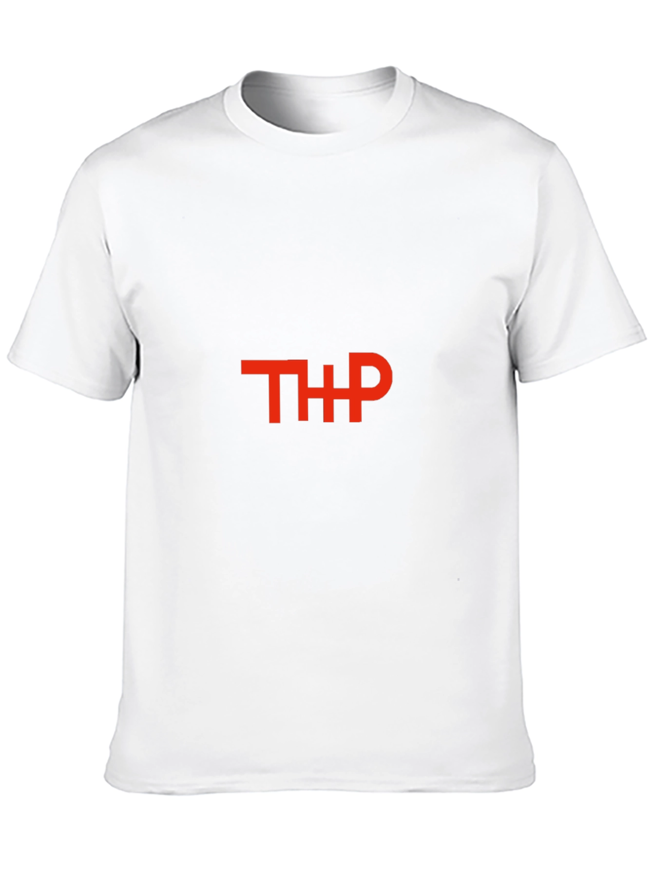 Camiseta Negra con Logo THP Rojo
