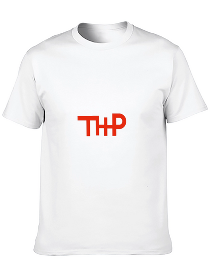 Camiseta Negra con Logo THP Rojo