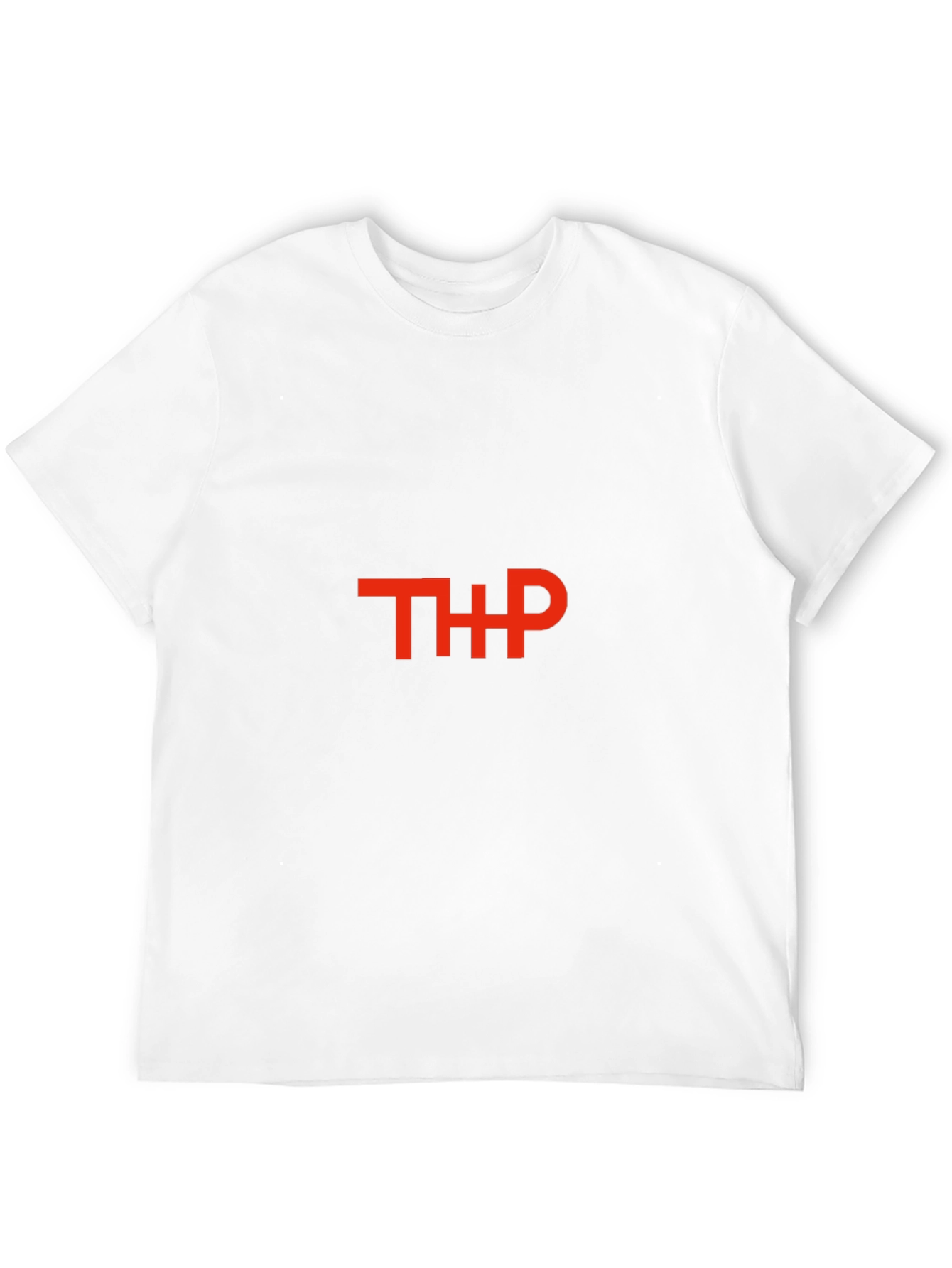 Camiseta Negra con Logo THP Rojo