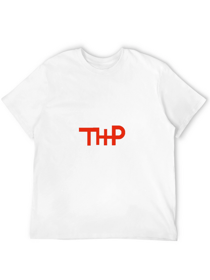 Camiseta Negra con Logo THP Rojo