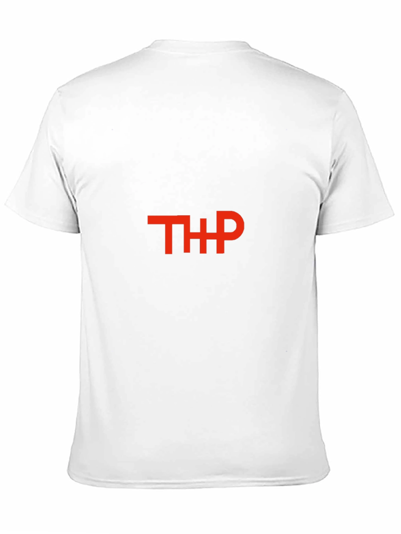 Camiseta Negra con Logo THP Rojo