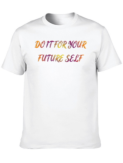 Camiseta Negra: Hazlo Por Tu Futuro Yo
