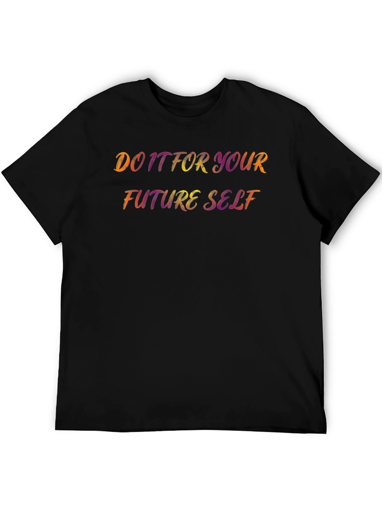 Camiseta Negra: Hazlo Por Tu Futuro Yo
