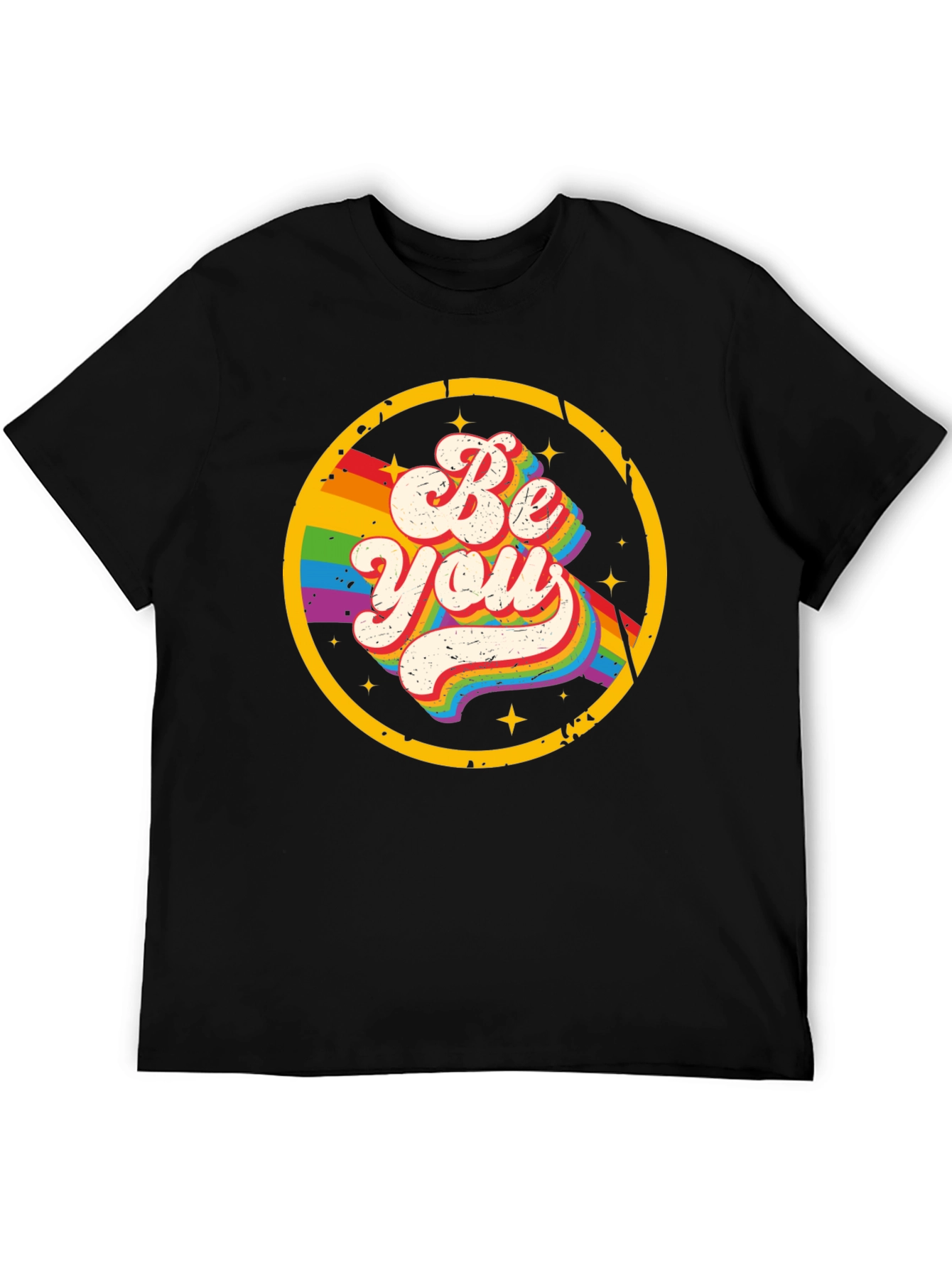 Camiseta Negra Be You Orgullo LGBTQ+