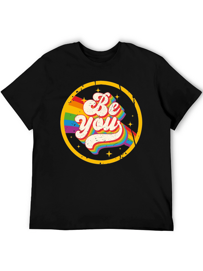 Camiseta Negra Be You Orgullo LGBTQ+