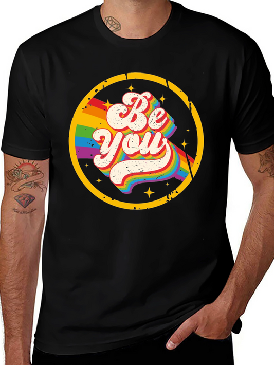 Camiseta Negra Be You Orgullo LGBTQ+