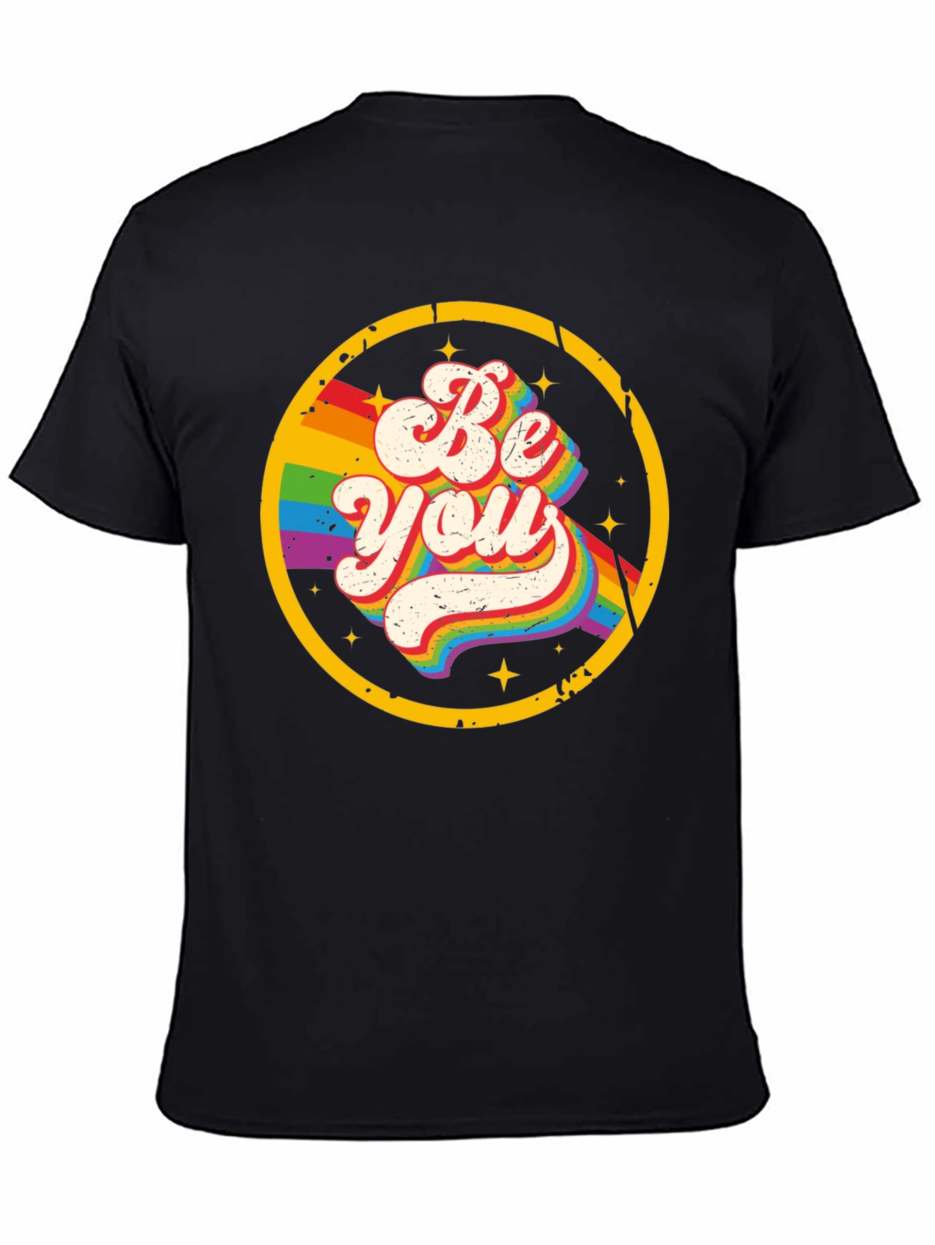 Camiseta Negra Be You Orgullo LGBTQ+