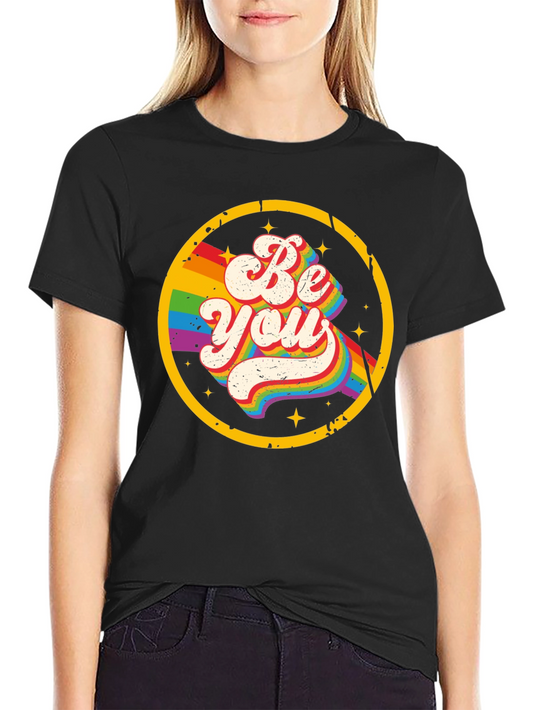 Camiseta Negra Be You Orgullo LGBTQ+