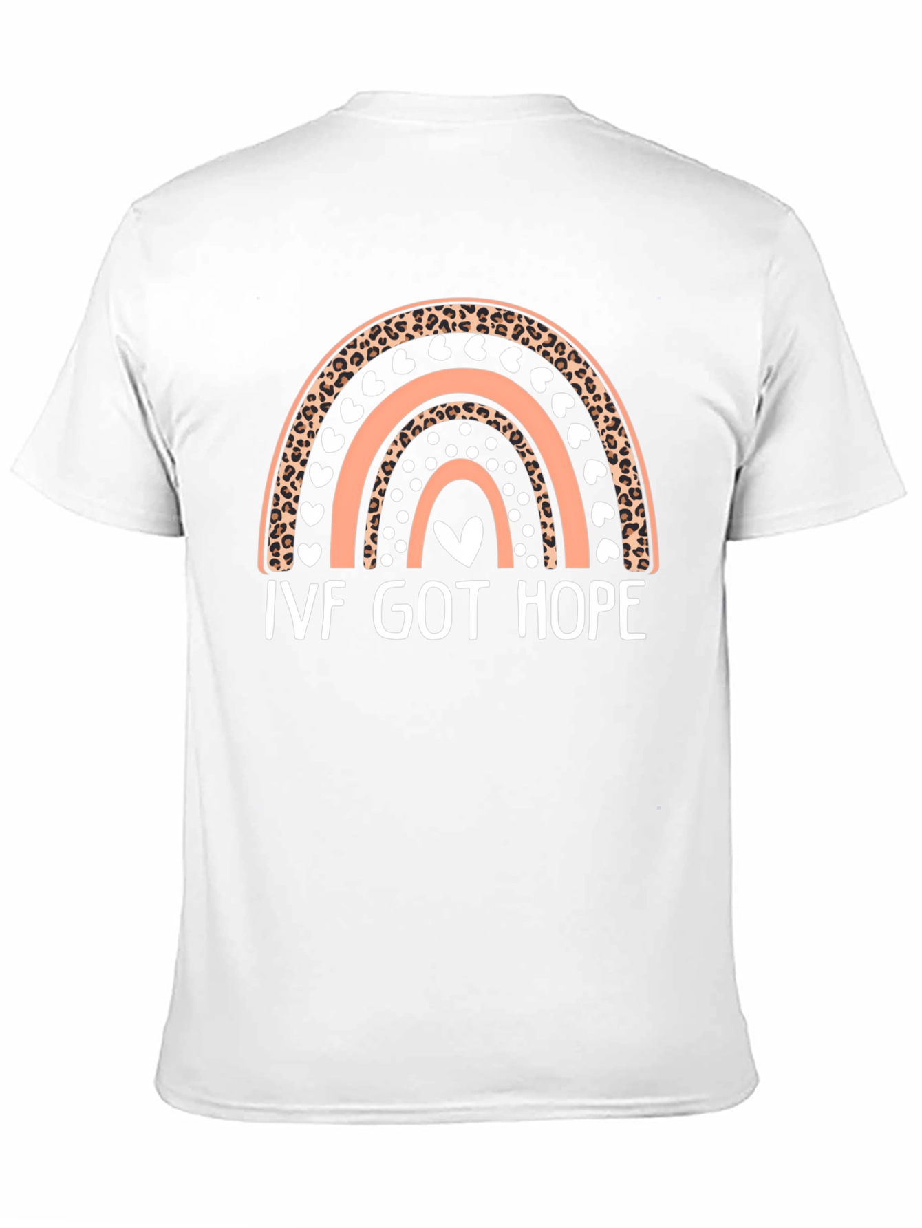 Camiseta IVF Got Hope con Diseño de Arcoíris