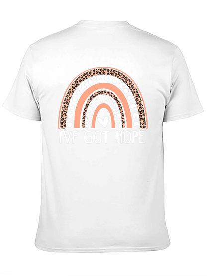 Camiseta IVF Got Hope con Diseño de Arcoíris