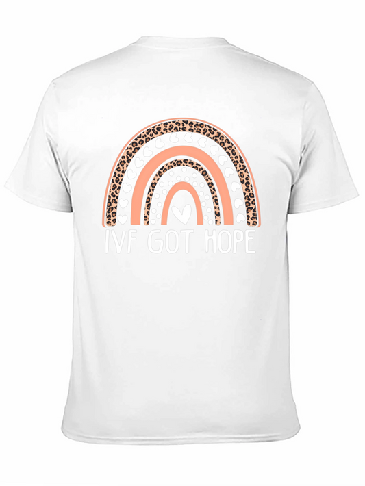 Camiseta IVF Got Hope con Diseño de Arcoíris