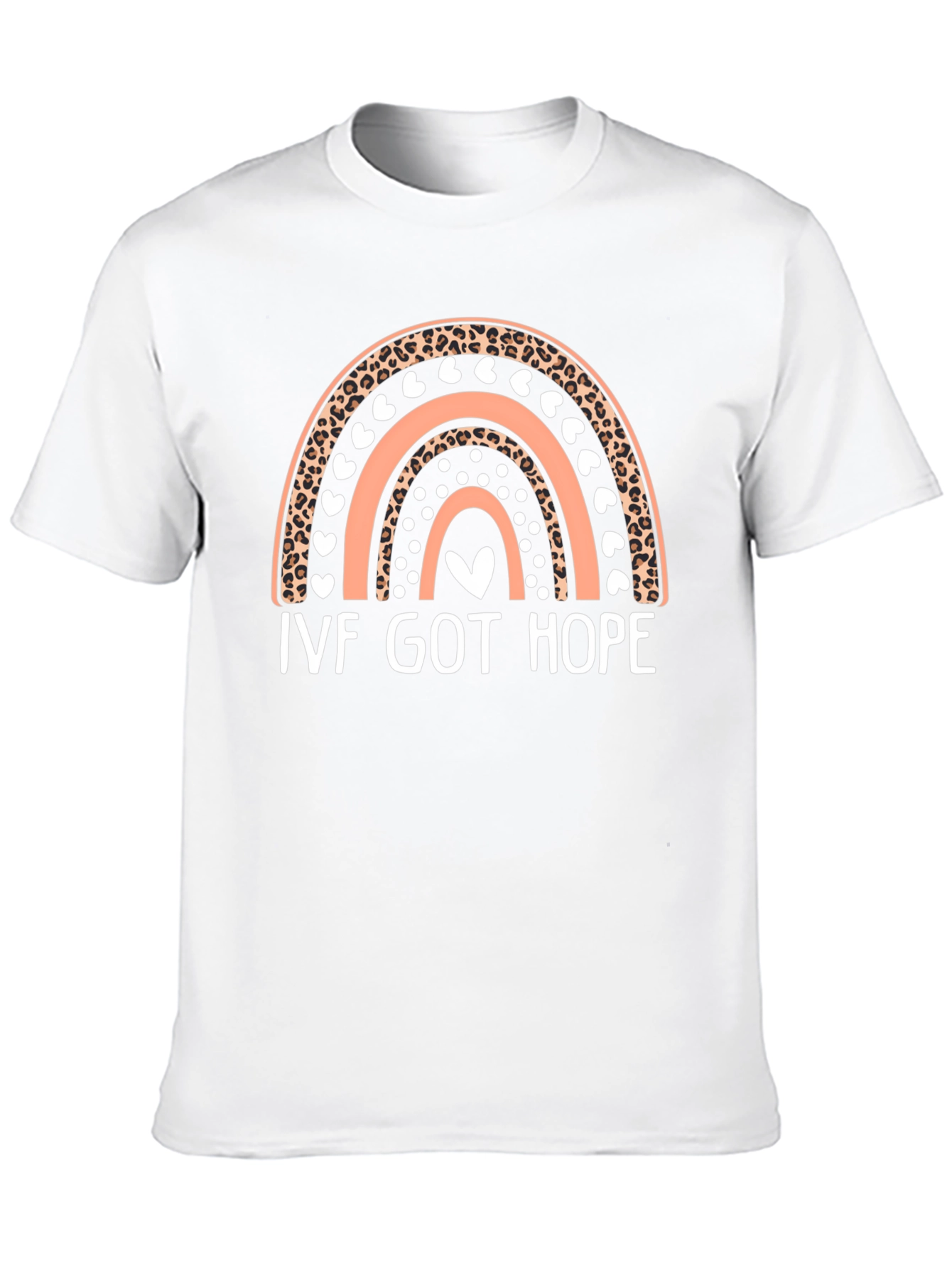 Camiseta IVF Got Hope con Diseño de Arcoíris