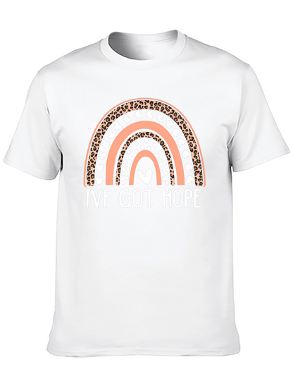 Camiseta IVF Got Hope con Diseño de Arcoíris