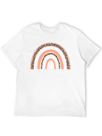 Camiseta IVF Got Hope con Diseño de Arcoíris