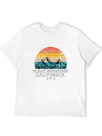Camiseta Montaña Negra California Retro