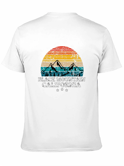 Camiseta Montaña Negra California Retro
