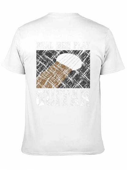Camiseta Hombre Guitarra - Real Men Play Guitar