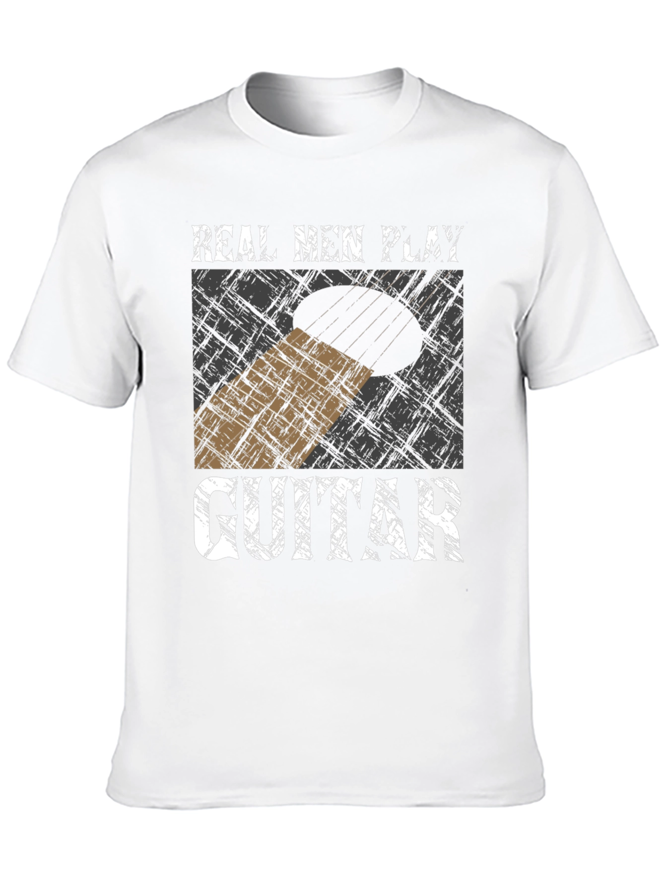 Camiseta Hombre Guitarra - Real Men Play Guitar