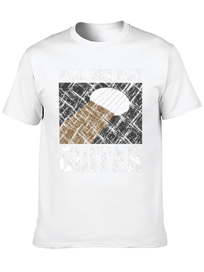 Camiseta Hombre Guitarra - Real Men Play Guitar