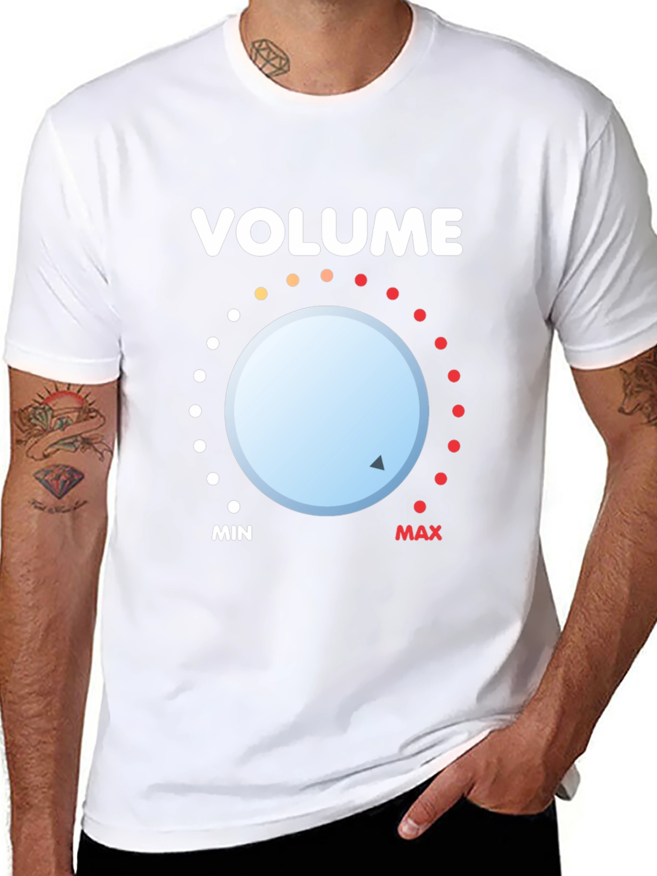 Camiseta Volumen al Máximo - Diseño Original