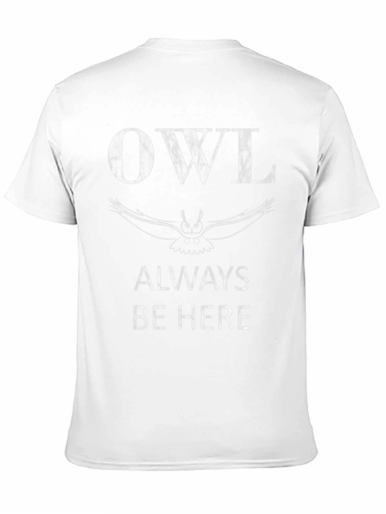 Camiseta Negra OWL Always Be Here