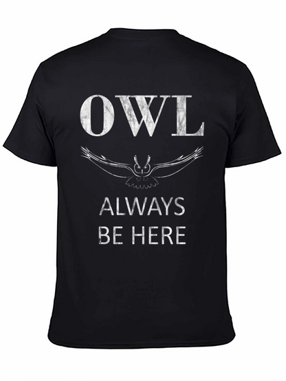 Camiseta Negra OWL Always Be Here