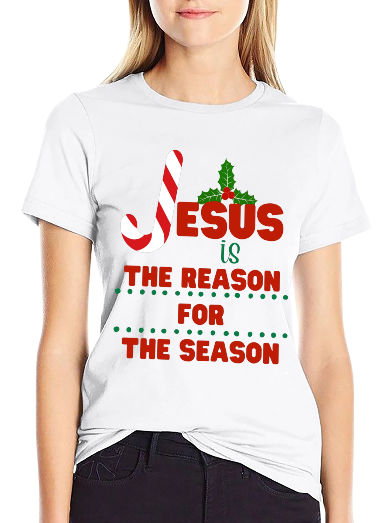 Camiseta Navideña: Jesús es la Razón