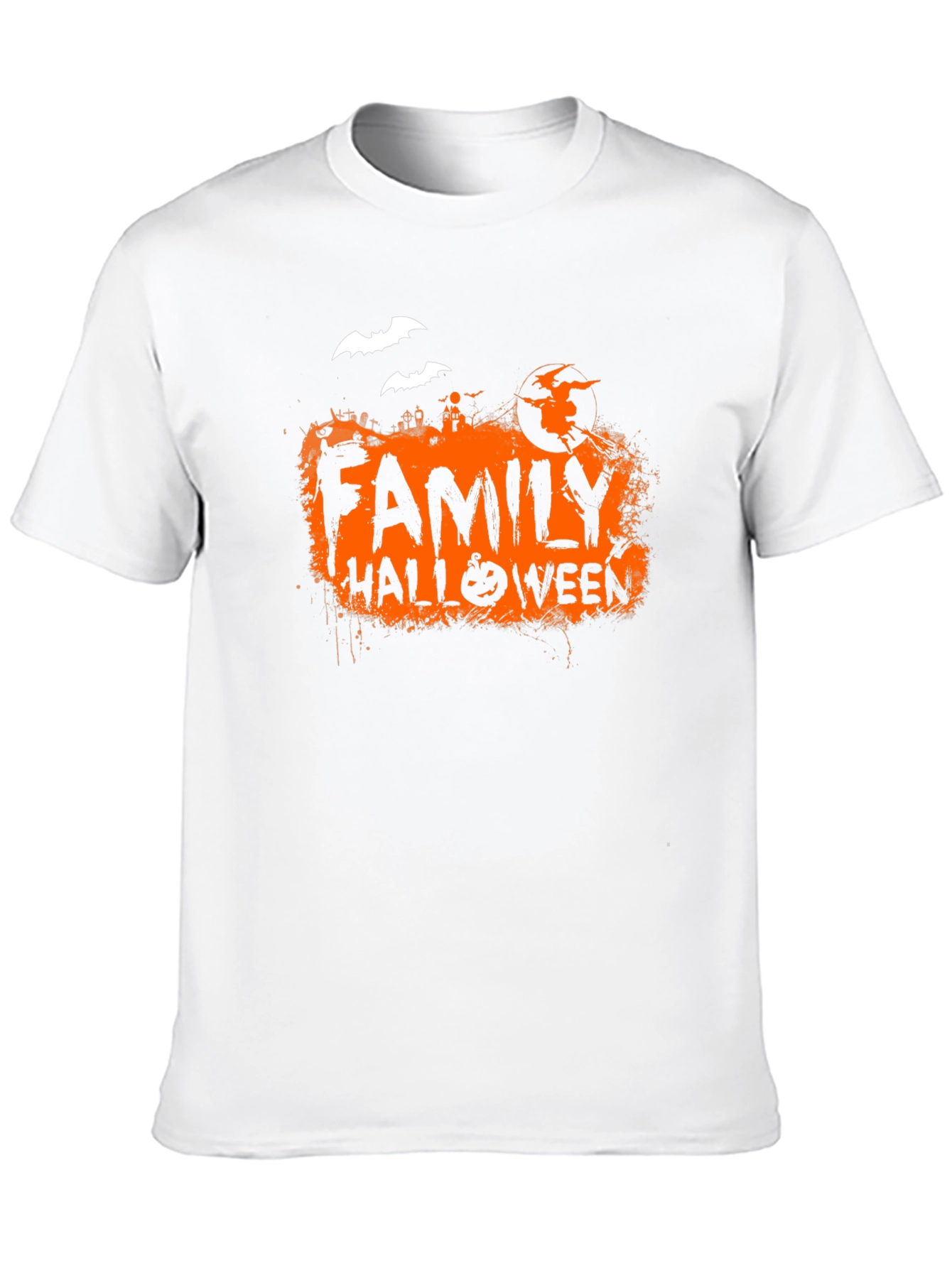 Camiseta Negra Halloween Familiar