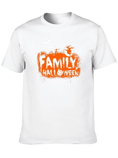 Camiseta Negra Halloween Familiar