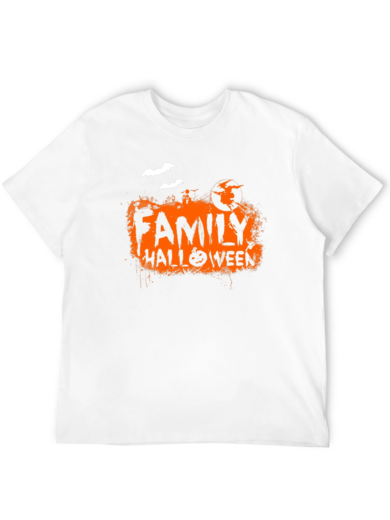 Camiseta Negra Halloween Familiar