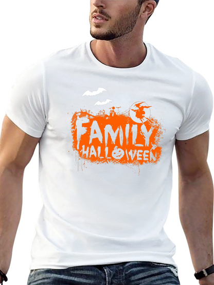 Camiseta Negra Halloween Familiar