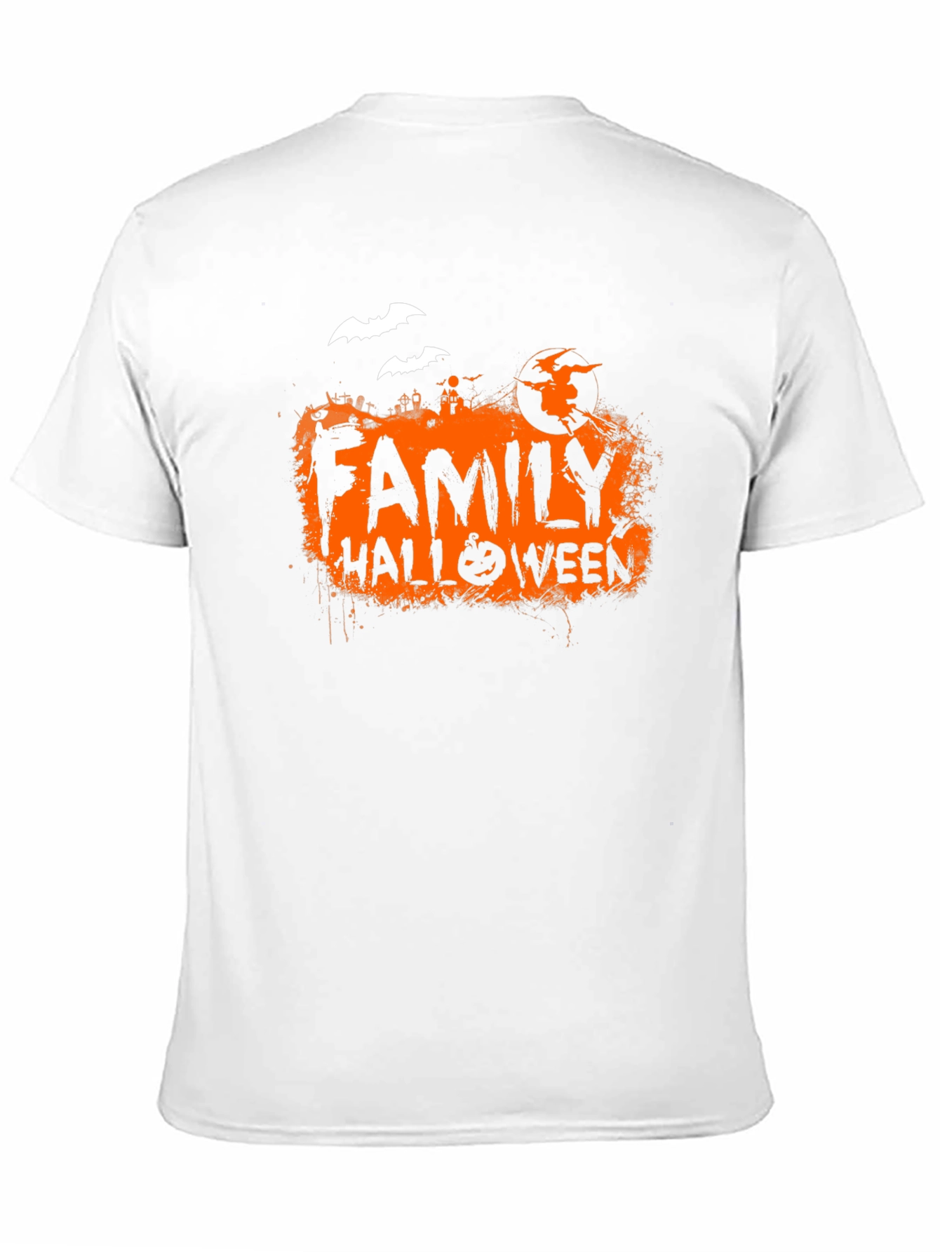 Camiseta Negra Halloween Familiar