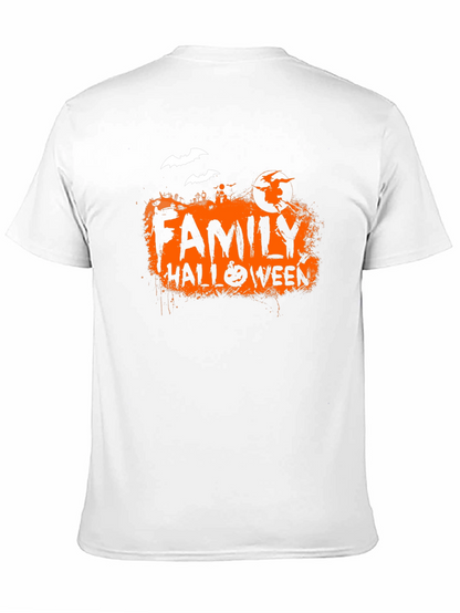Camiseta Negra Halloween Familiar