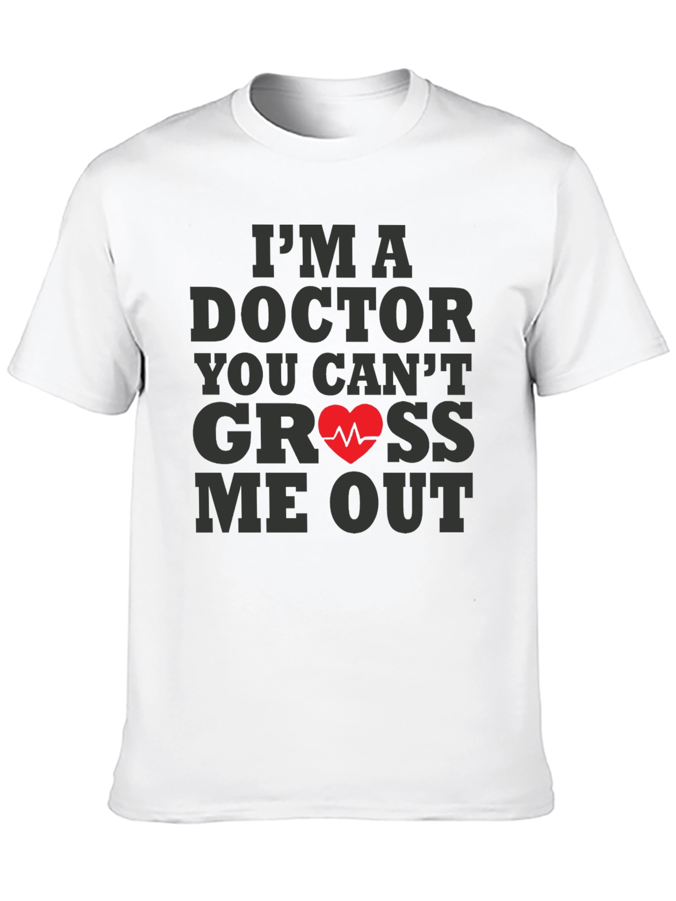 Camiseta Negra: Doctor Nada Me Asusta