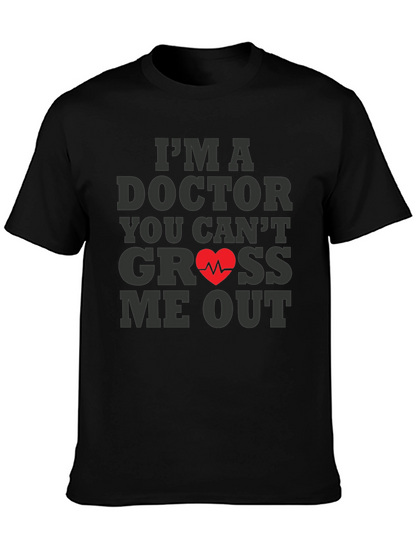 Camiseta Negra: Doctor Nada Me Asusta