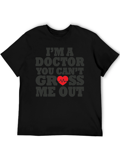 Camiseta Negra: Doctor Nada Me Asusta