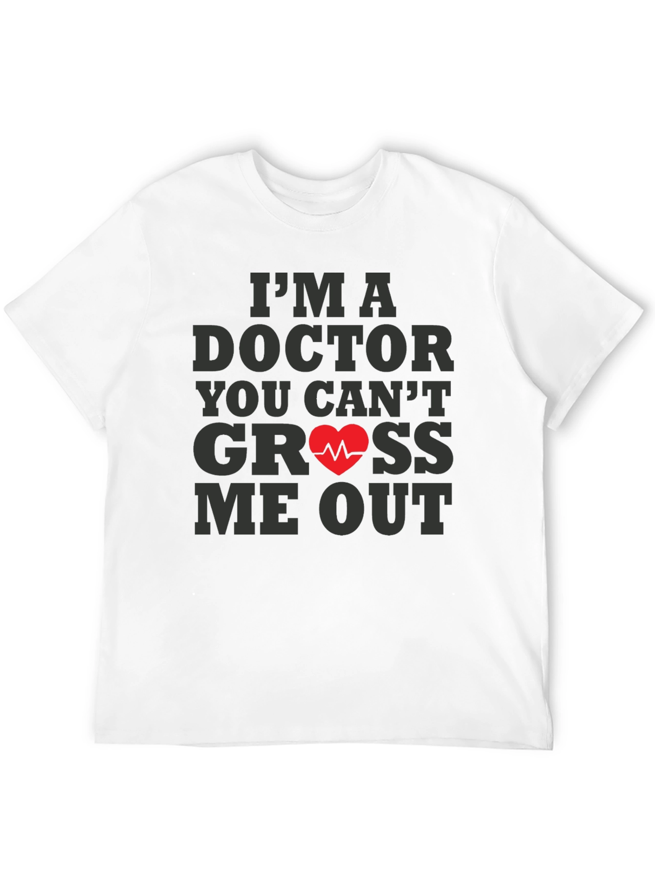 Camiseta Negra: Doctor Nada Me Asusta