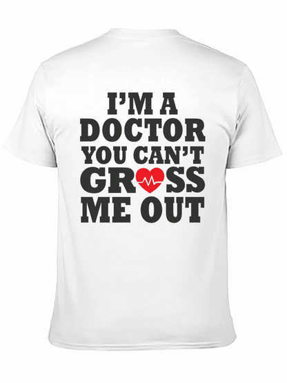 Camiseta Negra: Doctor Nada Me Asusta