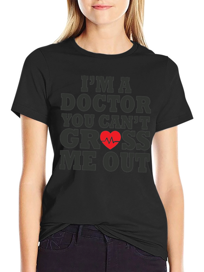 Camiseta Negra: Doctor Nada Me Asusta