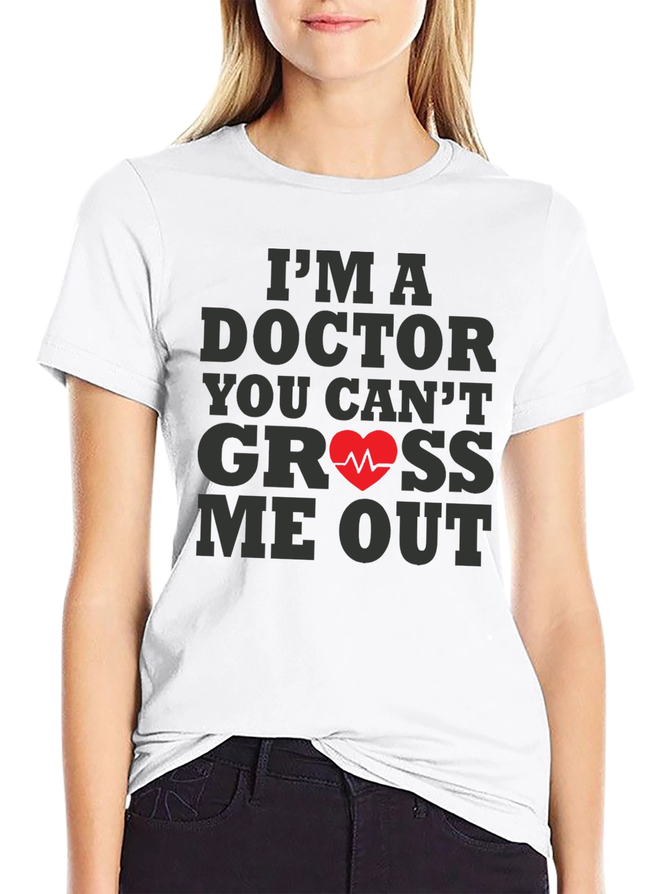 Camiseta Negra: Doctor Nada Me Asusta