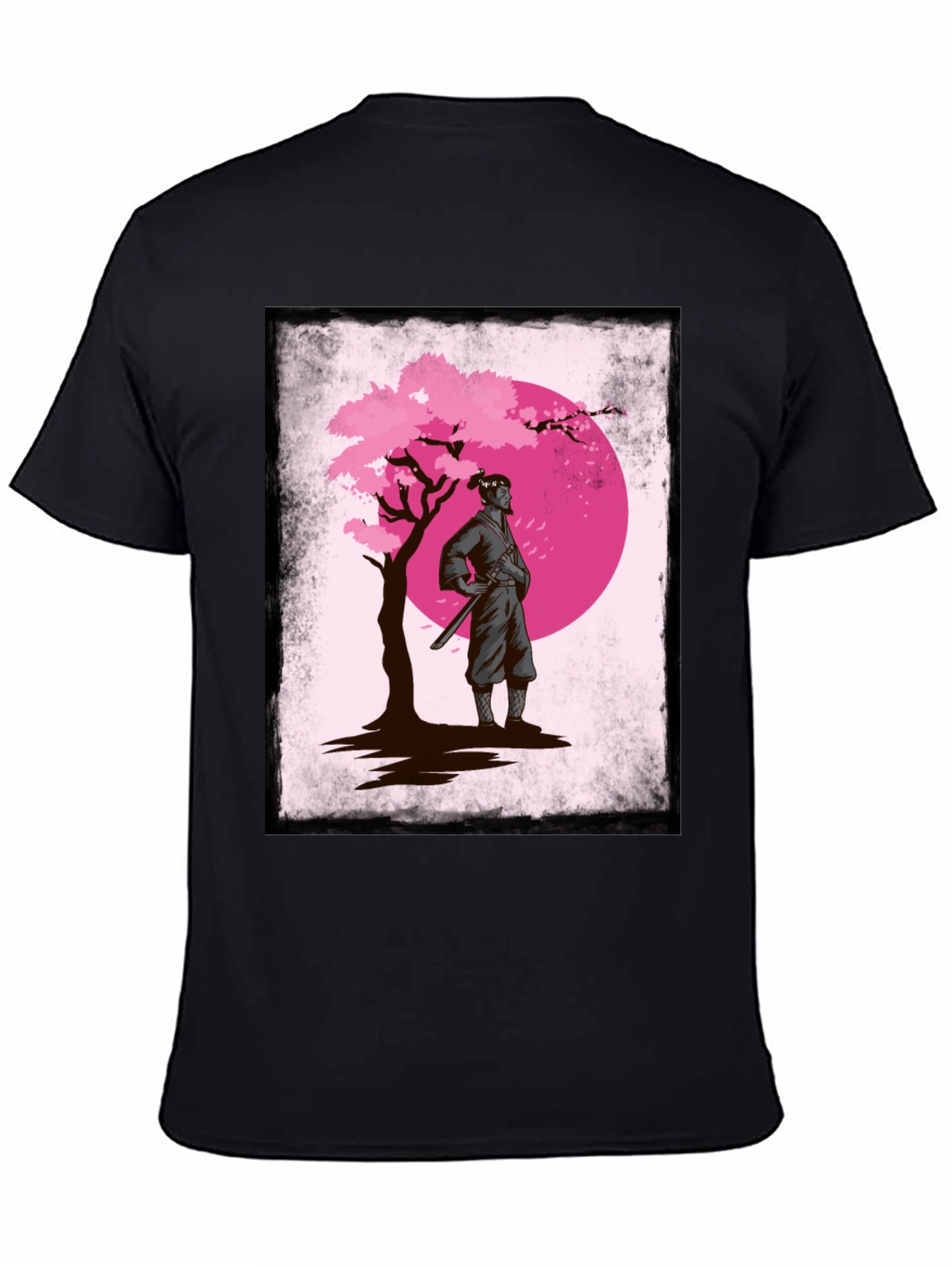 Camiseta Ninja Sakura Moon para Hombre