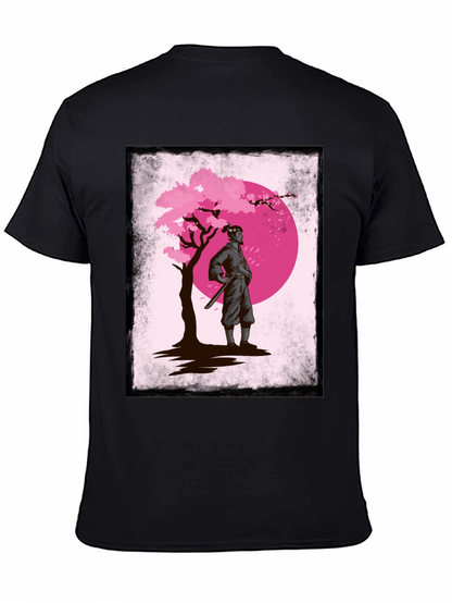 Camiseta Ninja Sakura Moon para Hombre
