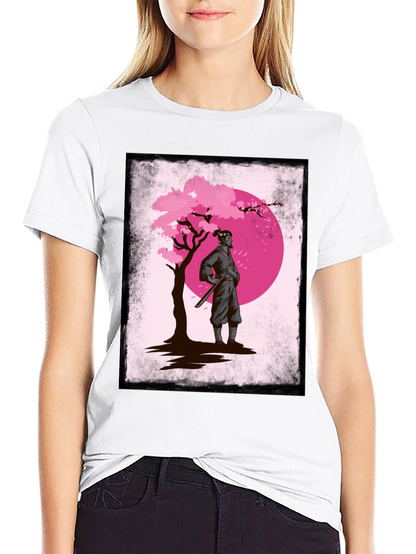 Camiseta Ninja Sakura Moon para Hombre