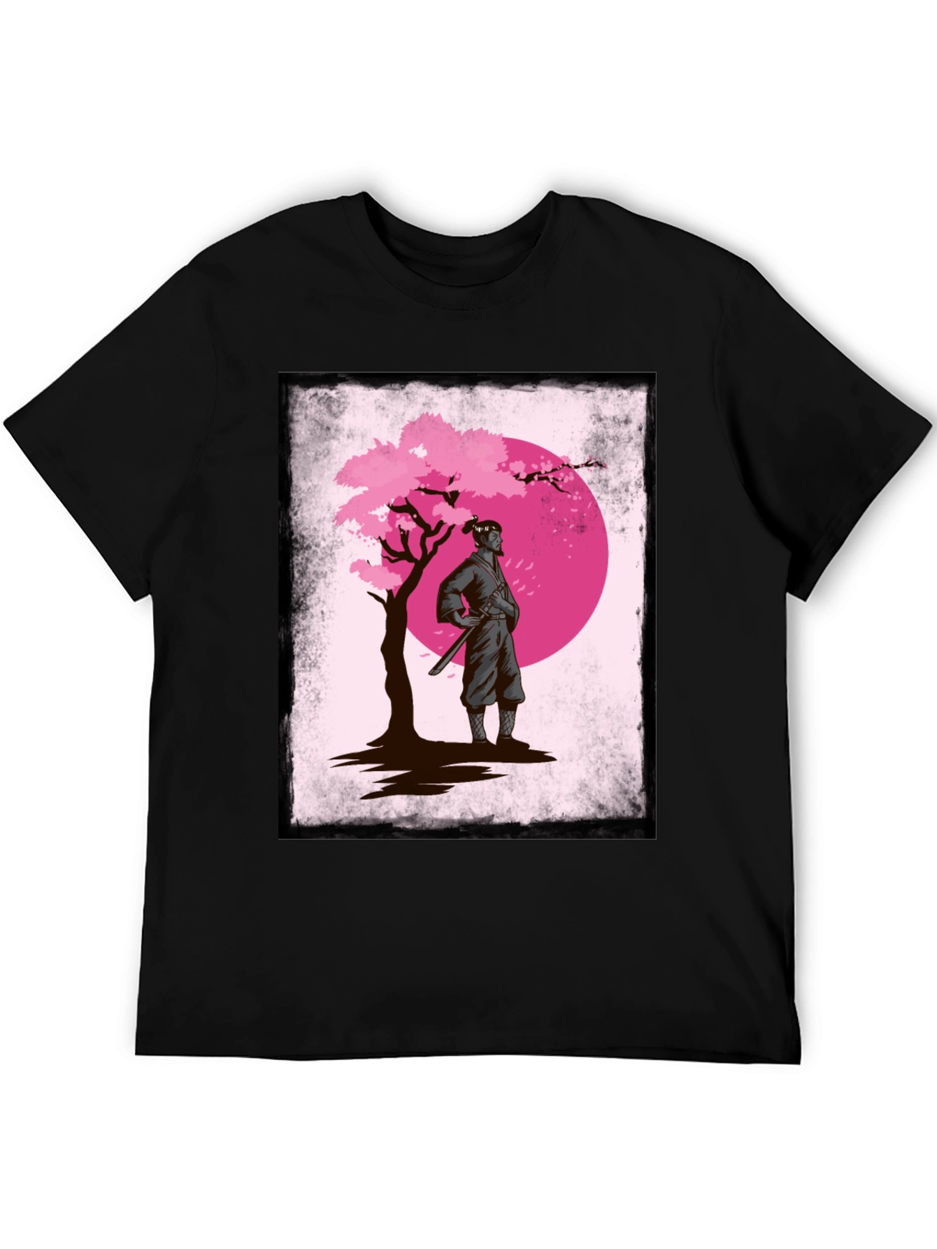 Camiseta Ninja Sakura Moon para Hombre