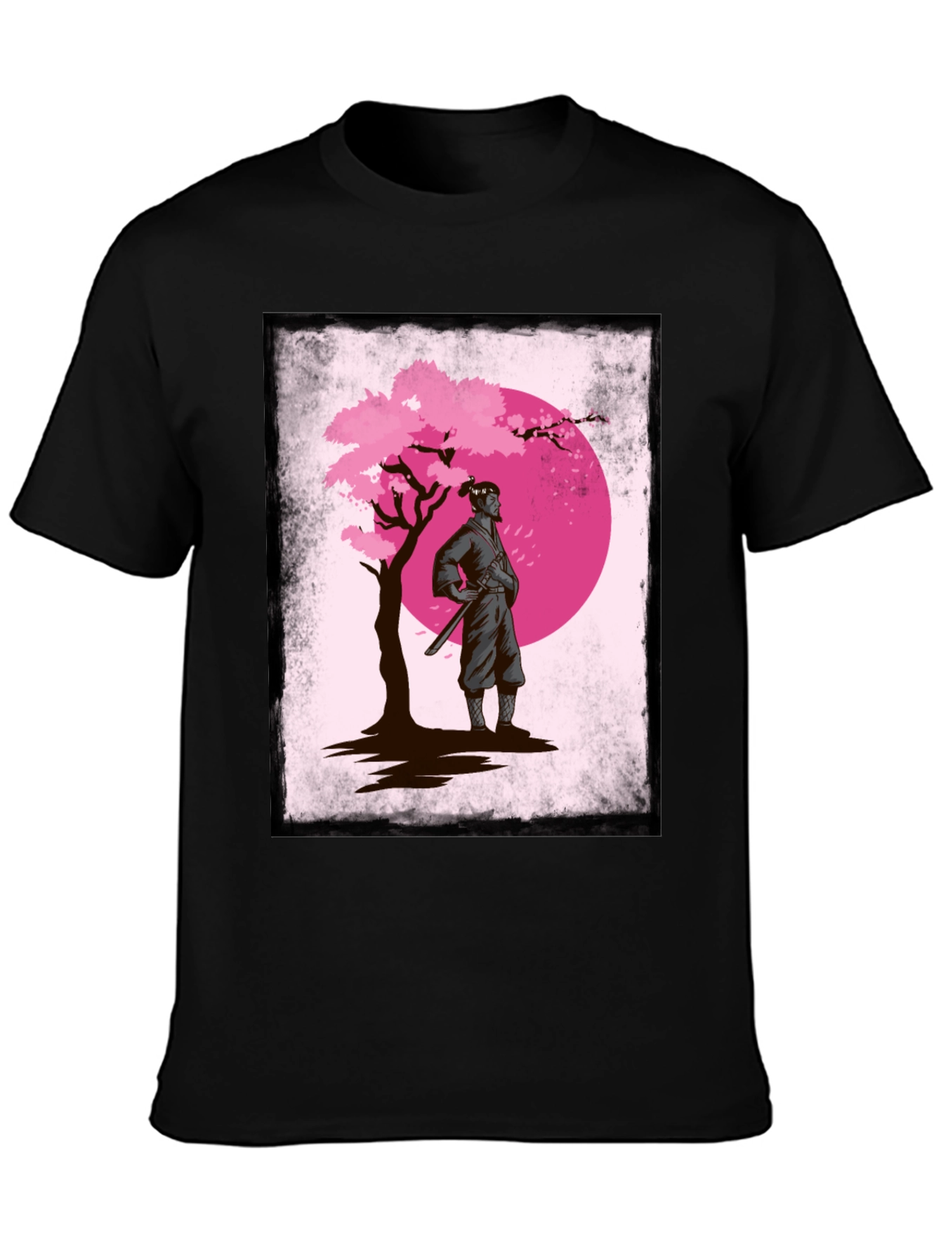Camiseta Ninja Sakura Moon para Hombre