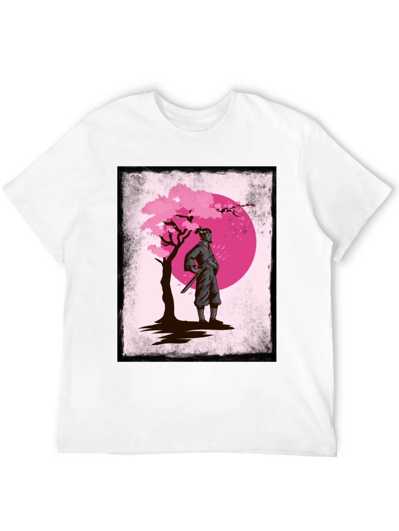 Camiseta Ninja Sakura Moon para Hombre