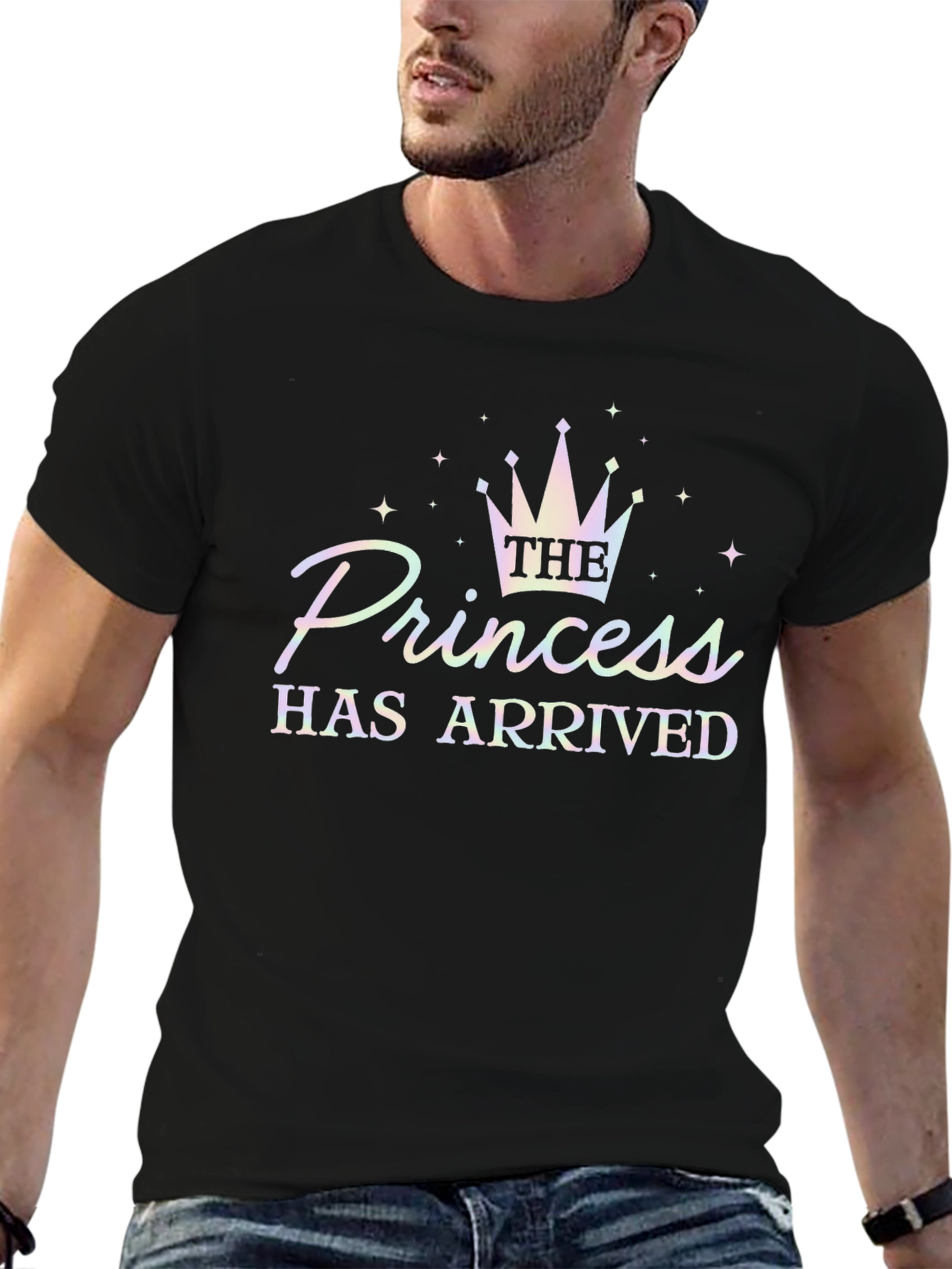 Camiseta Negra: La Princesa Ha Llegado