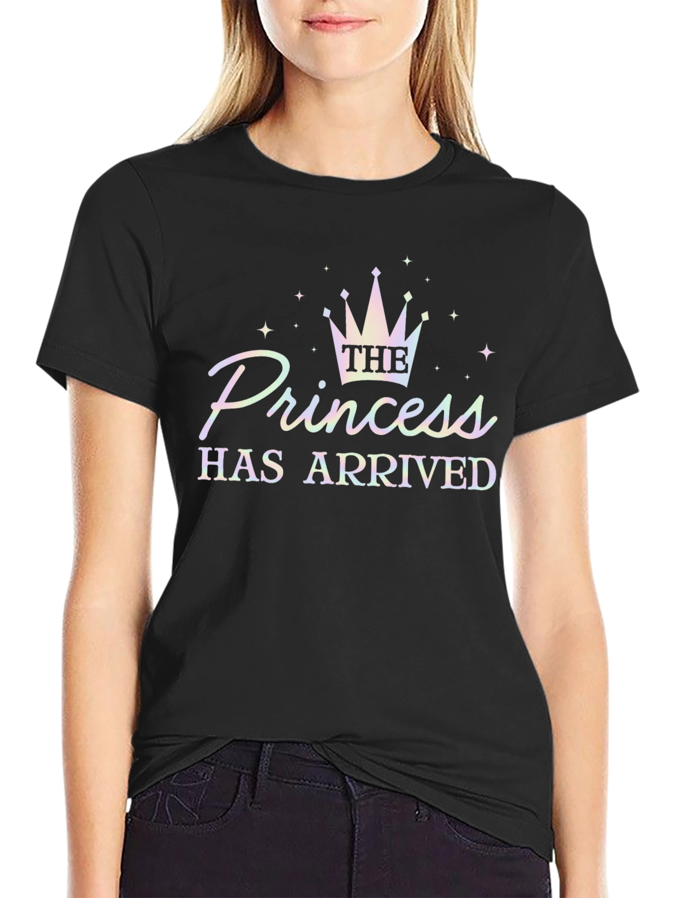 Camiseta Negra: La Princesa Ha Llegado